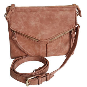 Free People Vegan Faux Leather crossbody Clutch purse